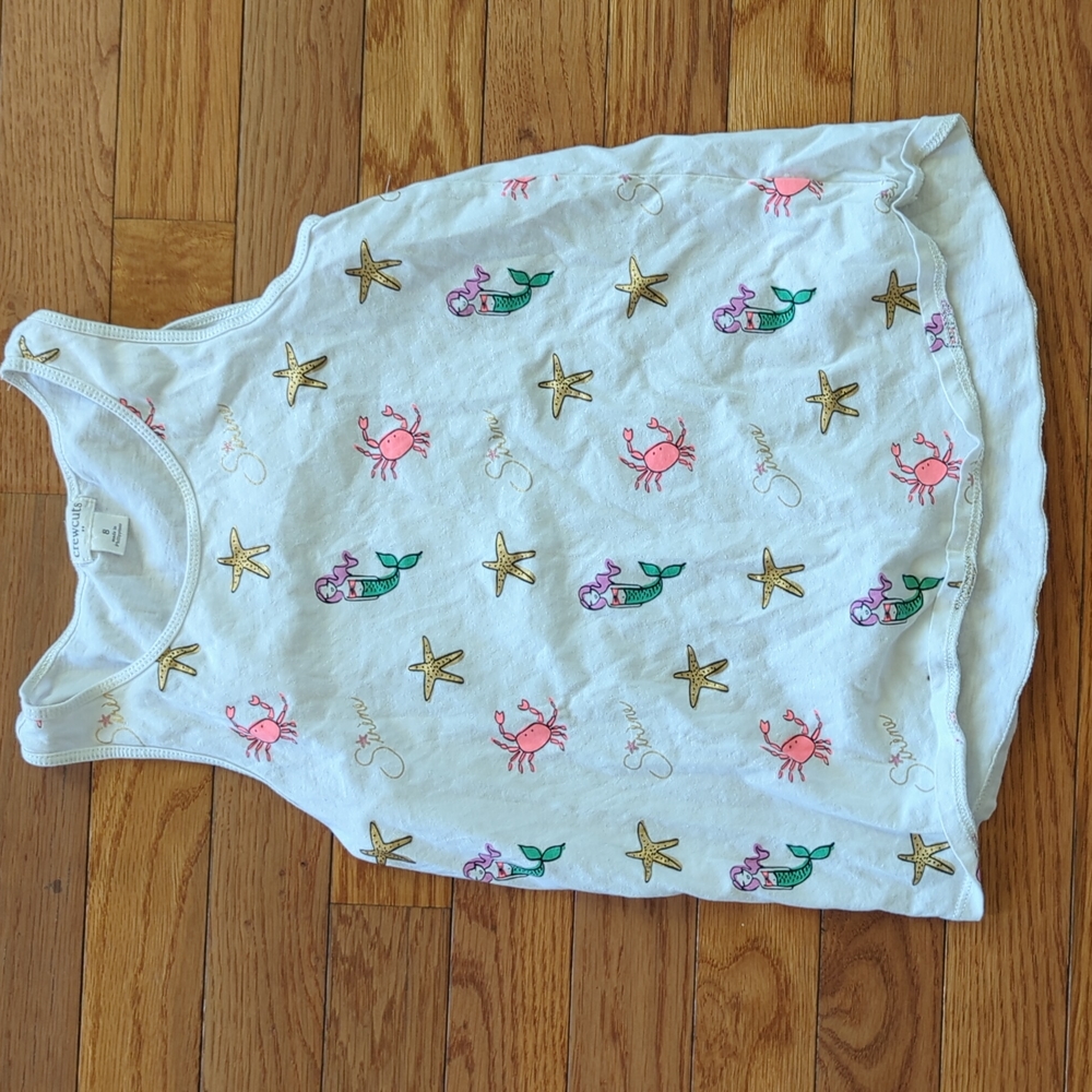 J Crew mermaid tank 8